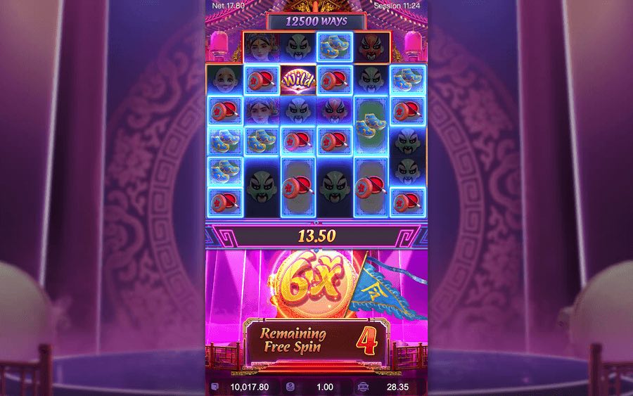 Land A Minimum Of 4 Scatter Symbols Whilst Playing The Base Game On Opera Dynasty Video Slot To Trigger The Free Spins Feature