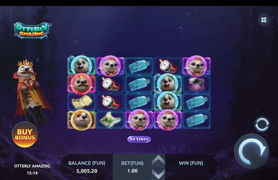 Otterly Amazing Slot Base Game