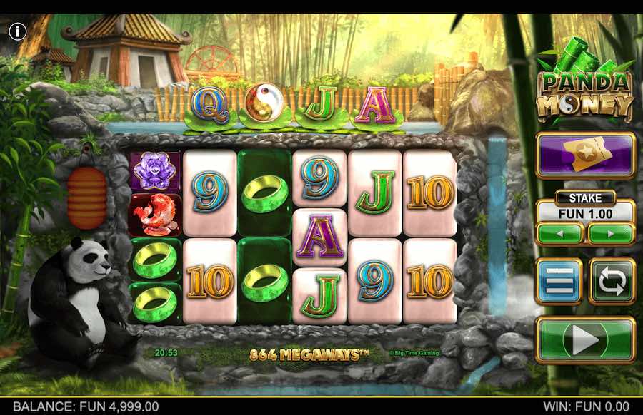 Panda Money Slot Base Game