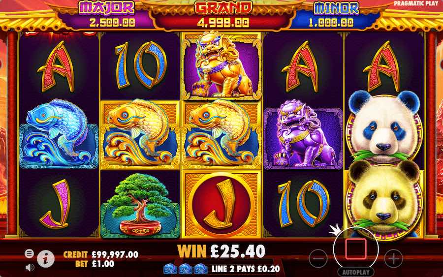 Land 3 Scatters To Trigger The Feature And You Could Win 1 Of 3 Fixed Jackpots In Panda's Fortune 2 Slot