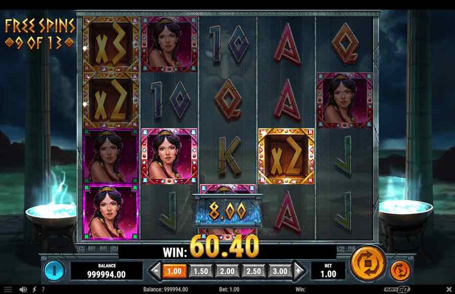 Pandora's Box Of Evil Slot Free Spins Feature