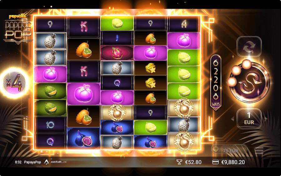 Each Spin The Bonus Feature On Papayapop Slot Will Cause The Win Multiplier To Increase In Value By X1