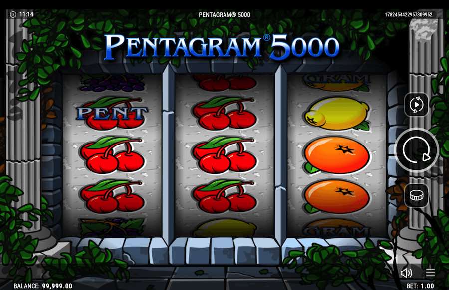 Play With 5 Paylines And Win Up To 250x Your Bet In Pentagram 5000 Online Slot