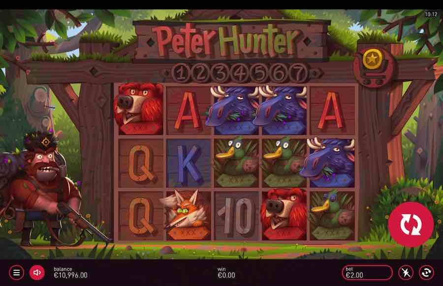 Peter Hunter Slot Base Game 