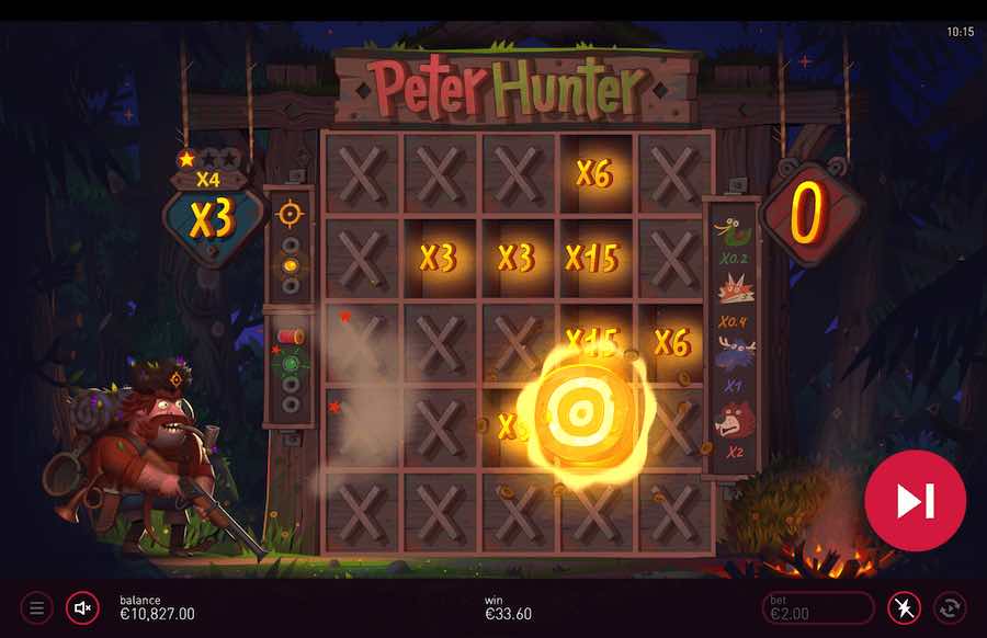 Peter Hunter Slot Bonus Round