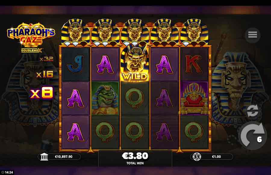 Pharaoh's Gaze Slot Free Spins Feature