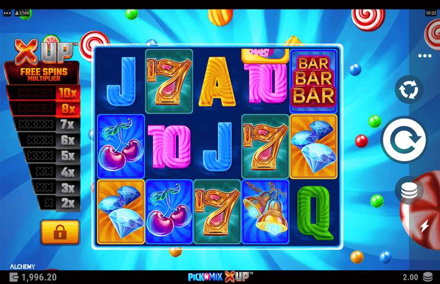 Win Up To 10,000x Your Bet In The Pick N Mix X Up Online Slot From The Provider Alcehmy Gaming