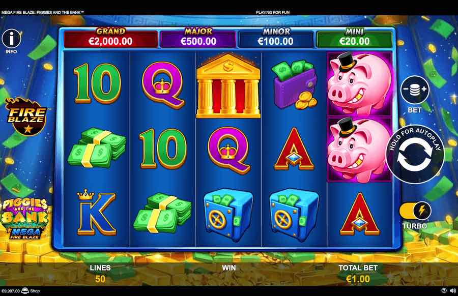 Piggies And The Bank Slot Base Game