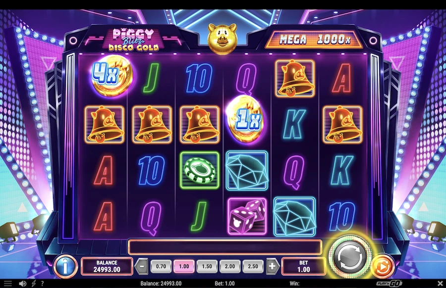 Piggy Blitz Disco Gold slot Play'n Go