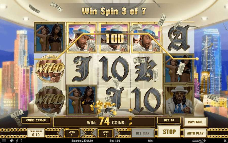 The Free Spins Feature Will Be Triggered On Pimped Video Slot When 3 Or More Of The Scatter Symbols Land In View