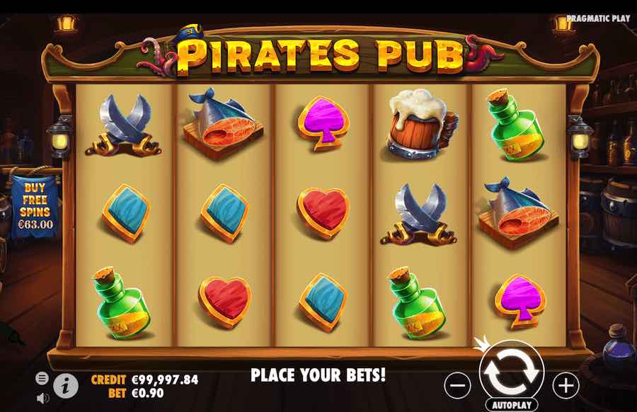 Pirates Pub Slot Base Game