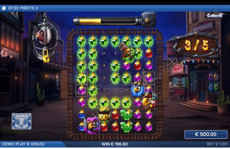 Pirots 3 Slot Bonus Feature