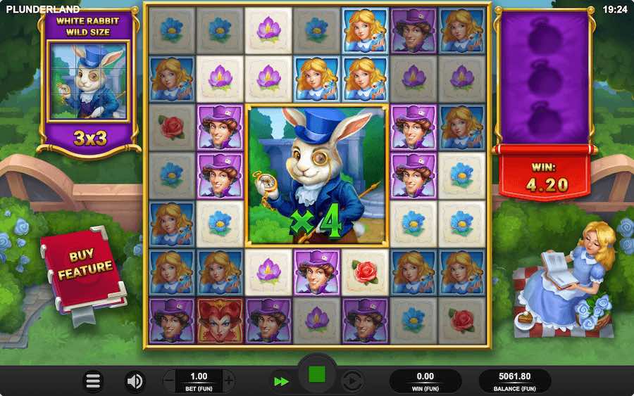 Play Across A 7x7 Reel Set On Plunderland Slot And Utilise Cascading Reels And Multiplying Wilds To Create Winning Combinations