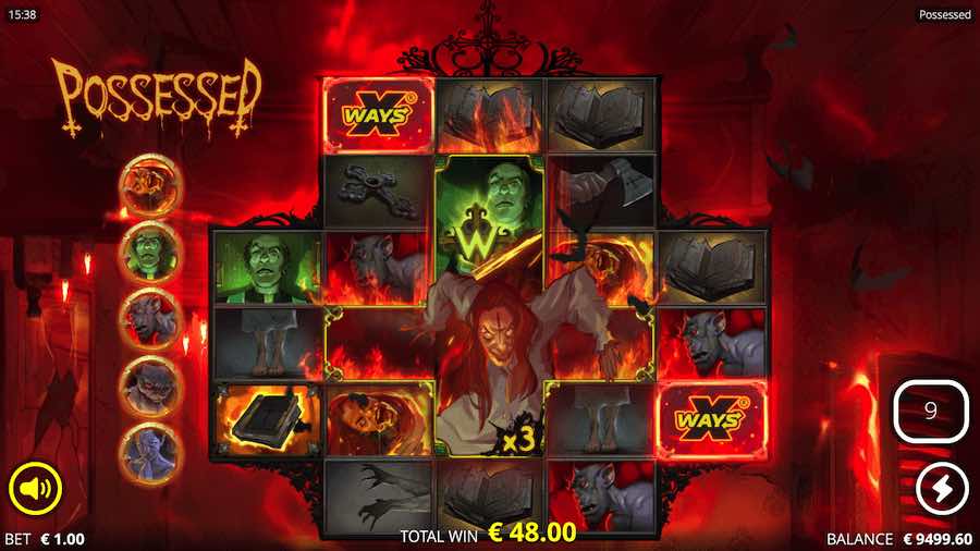 Possessed Slot Free Spins Feature