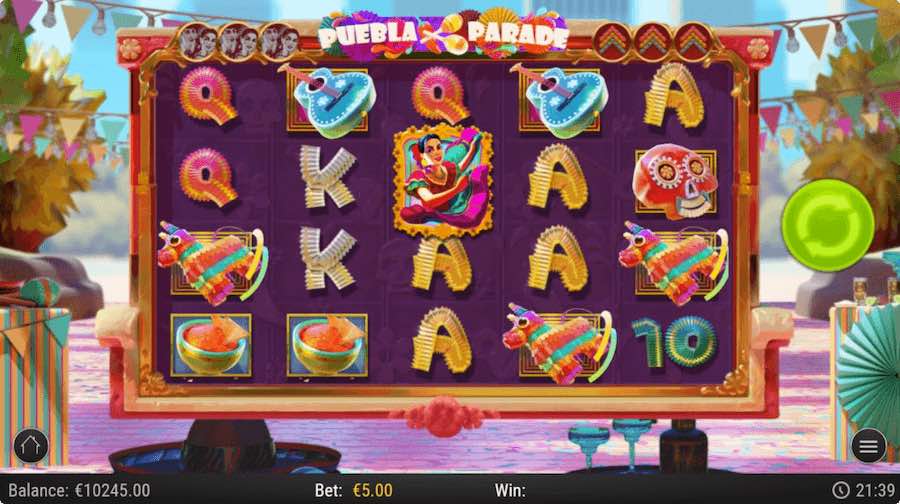 Play With 5 Reels, 241 Paylines, And Win Up To 5,000x Your Bet In Play'n Go's Puebla Parade Online Slot