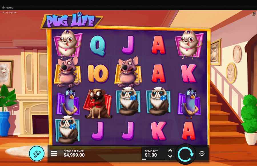 Up To 7,500x Your Bet Can Be Won In The Pug Life Online Slot From Hacksaw Gaming