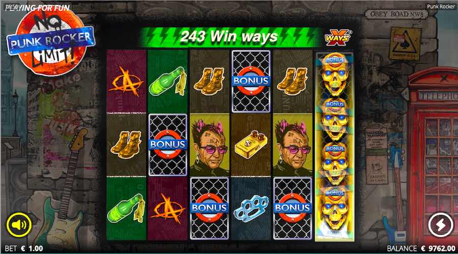 There Are Two Free Spin Features That Can Be Triggered On Punk Rocker Slot