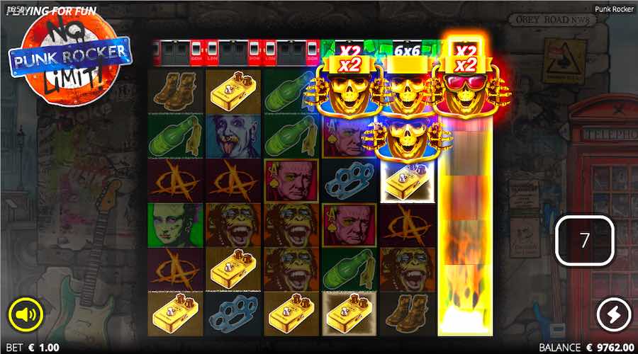 Trigger Multiple Modifiers During The Bonus Round On Punk Rocker Slot