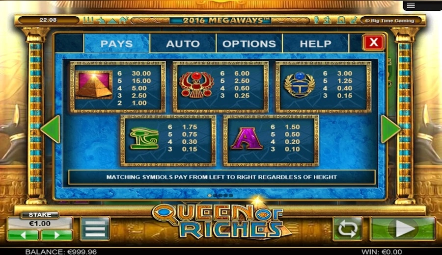 Queen of Riches Megaways Slot