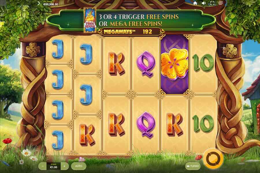 Rainbow Jackpots Megaways Slot Base Game