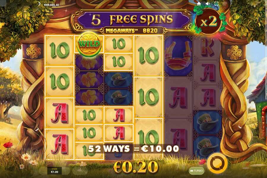 Rainbow Jackpots Megaways Slot Free Spins Feature