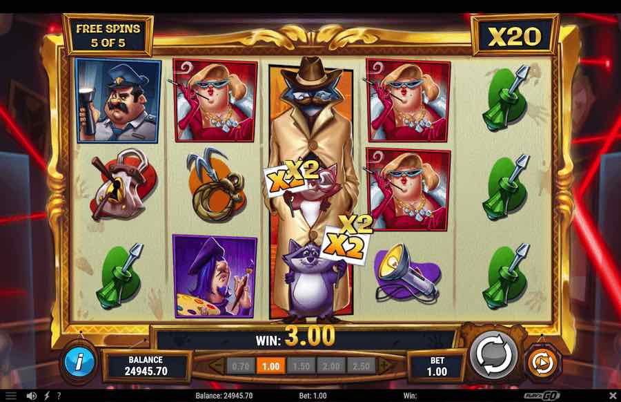 Rascal Riches Slot Free Spins Feature