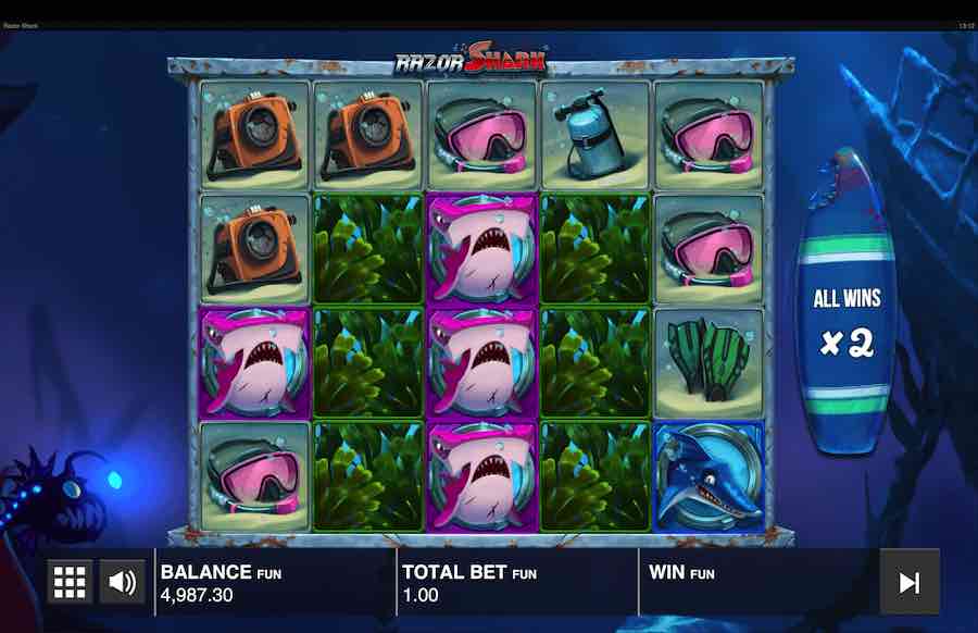 Razor Shark Slot Free Spins Feature