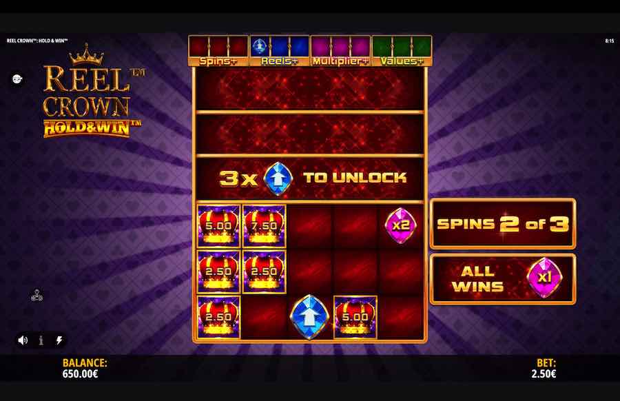 Reel Crown Slot Bonus Feature