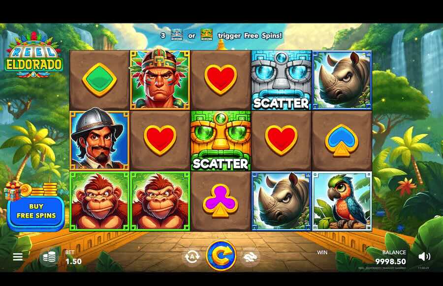 Reel Eldorado Slot Base Game