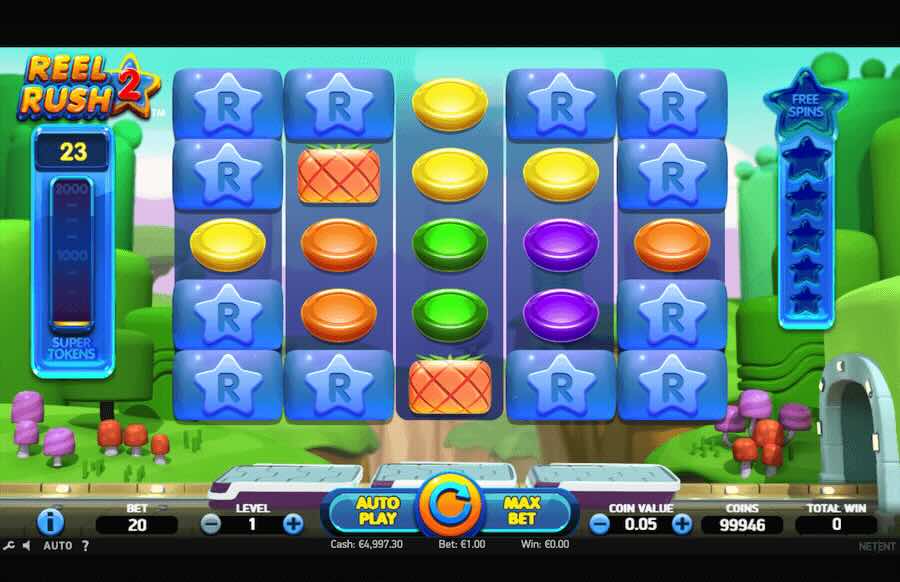 Reel Rush 2 Slot Base Game