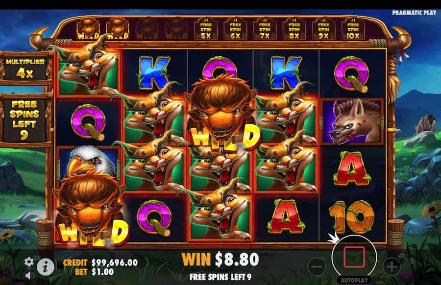 Release The Bison Slot Free Spins Feature