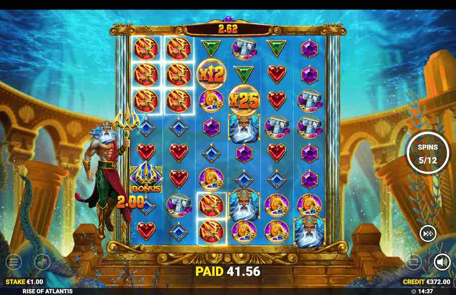 Rise Of Atlantis 2 Slot Free Spins Feature 