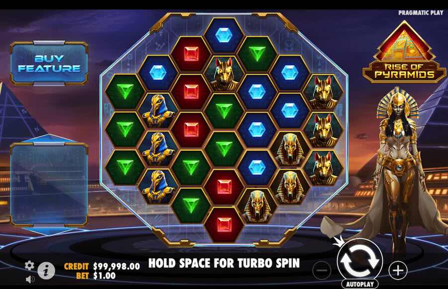 Rise Of Pyramids Slot Base Game