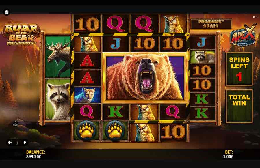 Roar Of The Bear Free Spins Feature 