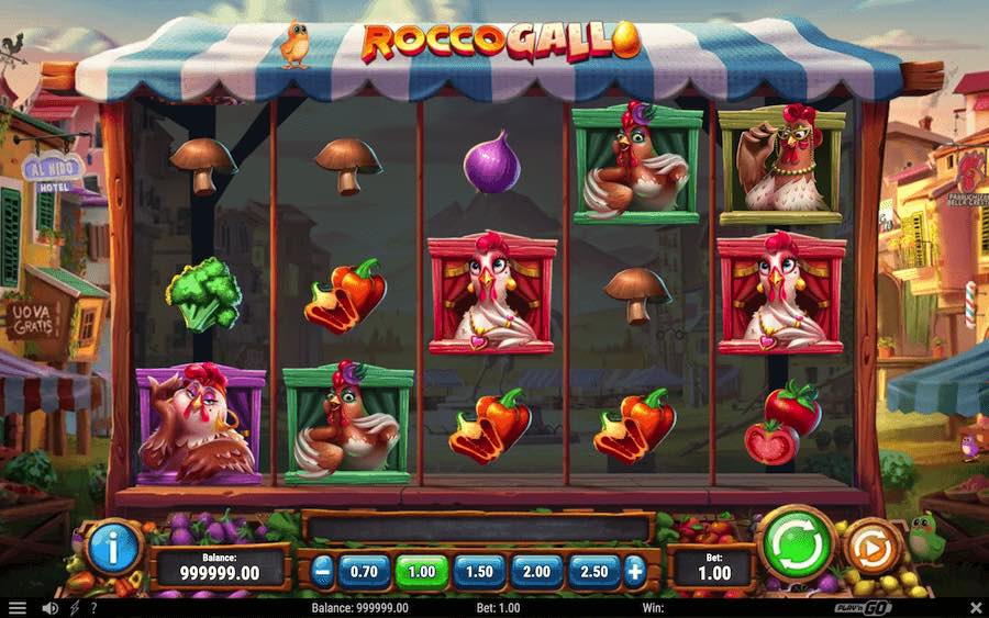 Rocco Gallo Online Slot From Play'n Go Features 5 Reels, 20 Paylines, And A Maximum Win Of 10,000x Bet