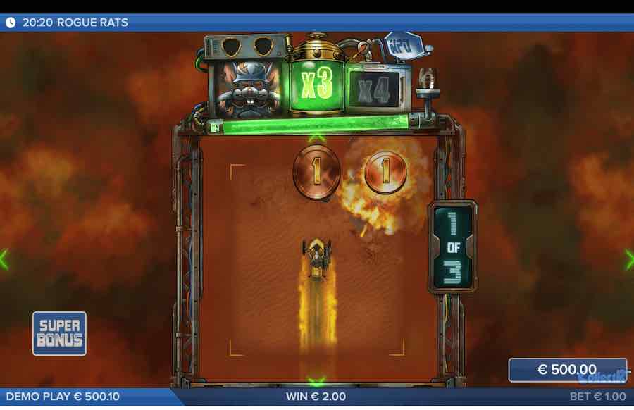 Rogue Rats Of Nitropolis Slot Free Spins Feature 