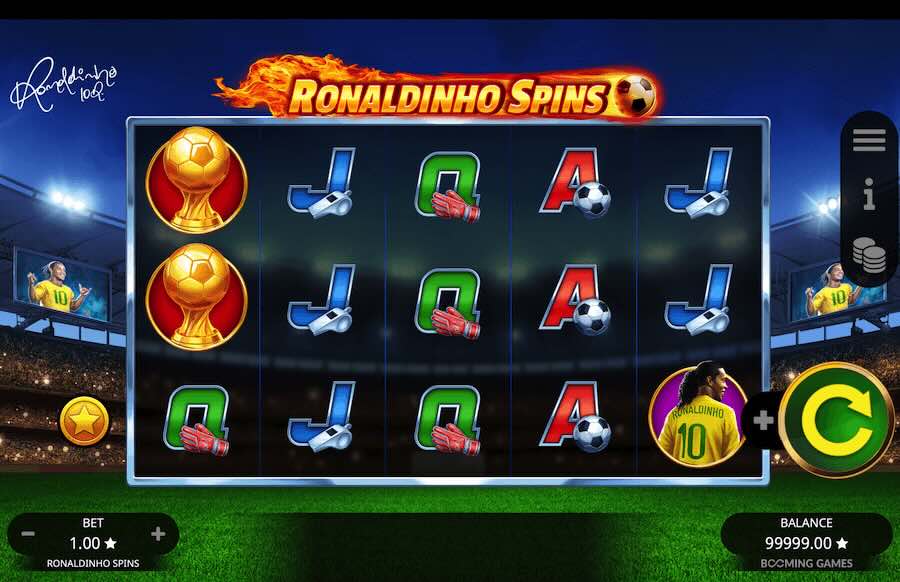 Ronaldinho Spins Slot Base Game