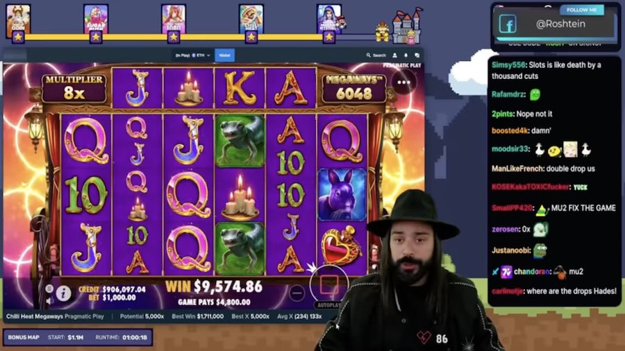 Casino Streamer Roshtein