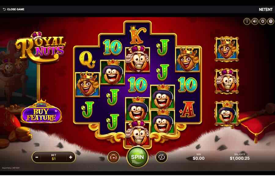 Royal Nuts Slot Base Game