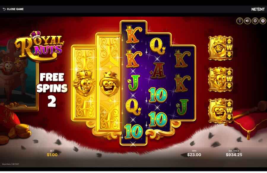 Royal Nuts Slot Free Spins Feature