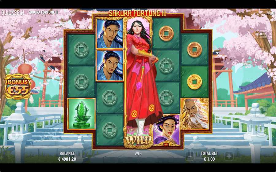 The Sakura Wild Respins Can Trigger During The Base Game Play On Sukura Fortune 2 Slot