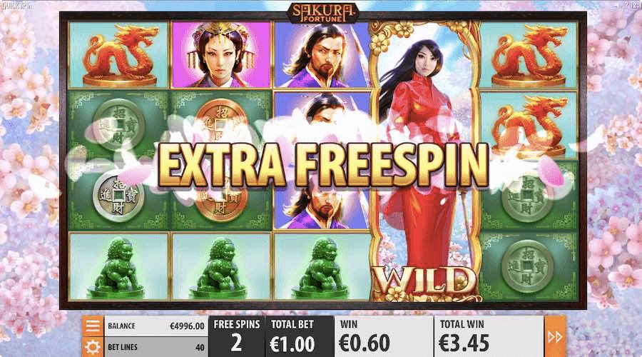 Trigger The Free Spins Feature On Sakura Fortune Slot And Play With Sticky Full Reel Wilds