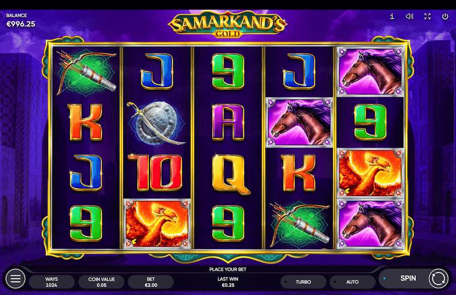 Play With 1,024 Paylines And Win Up To 7,680x Your Bet In Samarkand's Gold Online Slot From Game Provider Endorphina