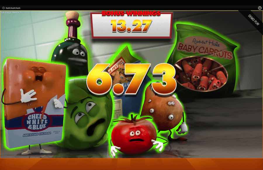 Sausage Party Slot Bonus Feature