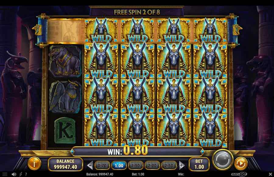 Scroll Of Seth Slot Free Spins Feature 