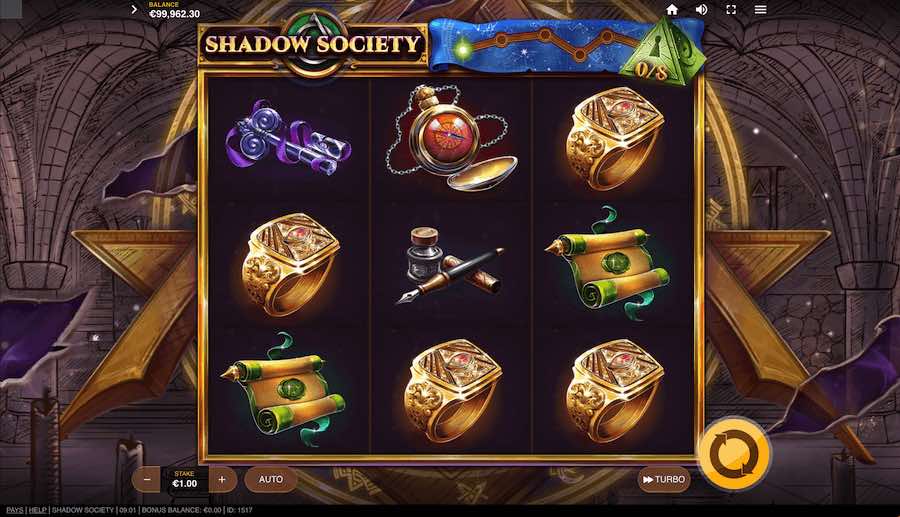 Win Up To 1,957x Your Bet In The Shadow Society Online Slot From Provider Red Tiger Gaming