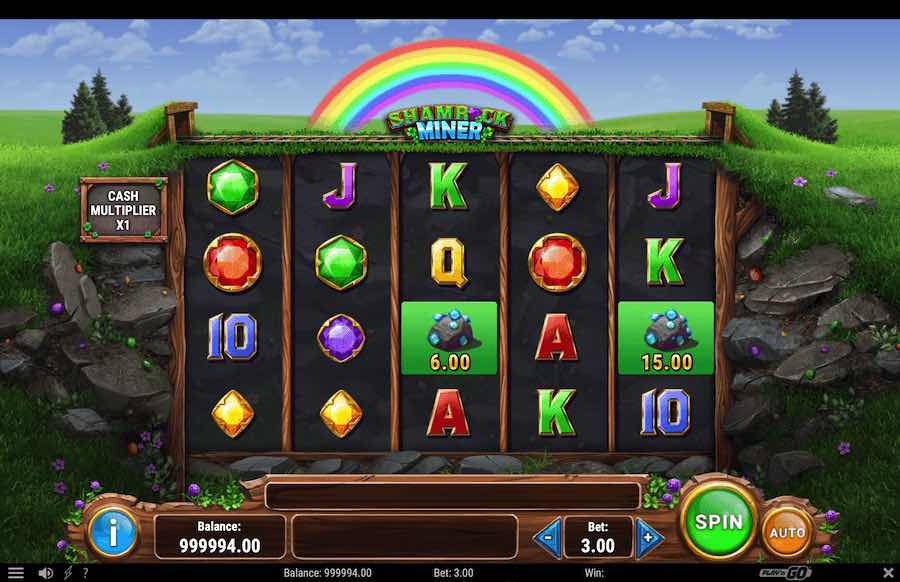 Win Up To 5,000x Your Bet In The Shamrock Miner Online Slot From Provider Play'n Go