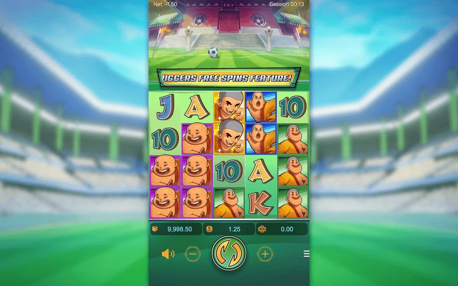 Play With 5 Reels, 25 Paylines, And Win Up To 4,000x Your Bet In Pg Soft's Shaolin Soccer Online Slot