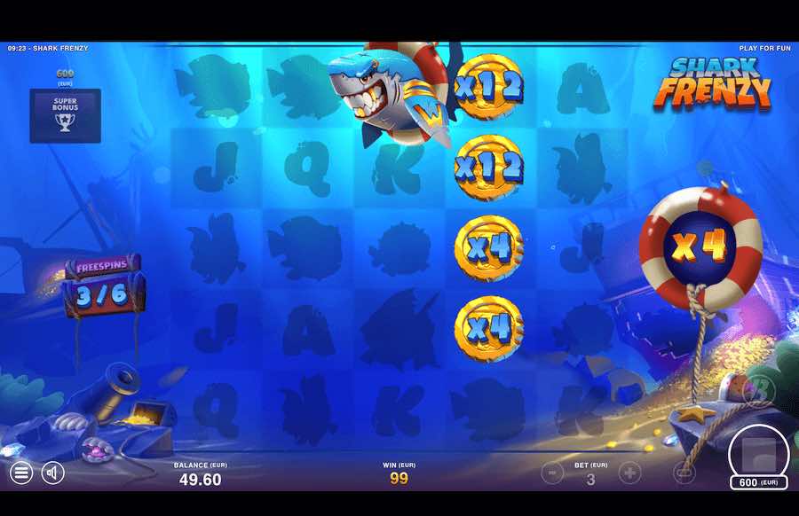 Shark Frenzy Slot Free Spins Feature