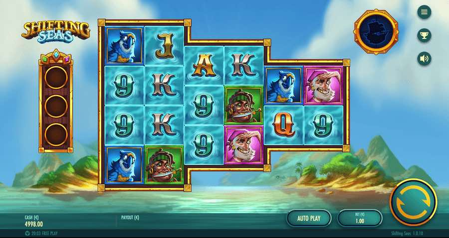 Play With 6 Reels, 117,649 Paylines, And Win Up To 15,000x Your Bet On Shifting Seas Online Slot From The Game Provider Thunderkick